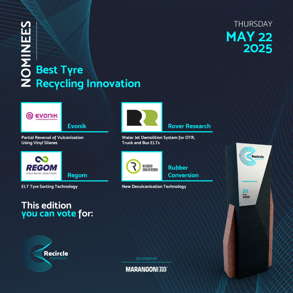 Best Tyre Recycling Innovation